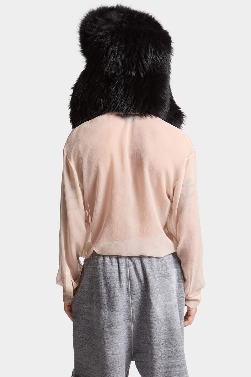 SILK RUFFLES SHIRT - 4