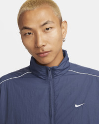 ジャケット・アウター nike solo swoosh woven track jacket Men's Nike Sportswear Solo Swoosh Woven Track Jacket