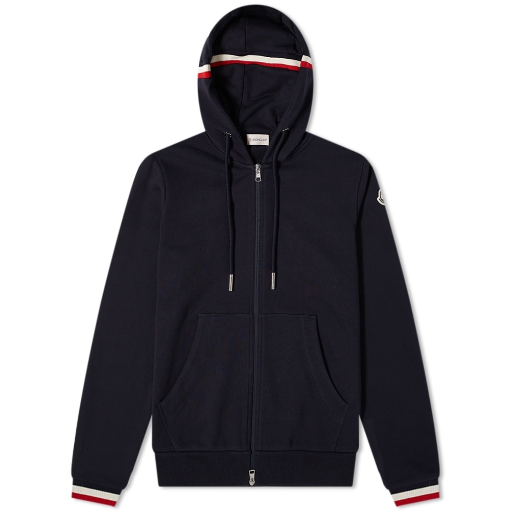 Moncler Zip Logo Hoody - 1