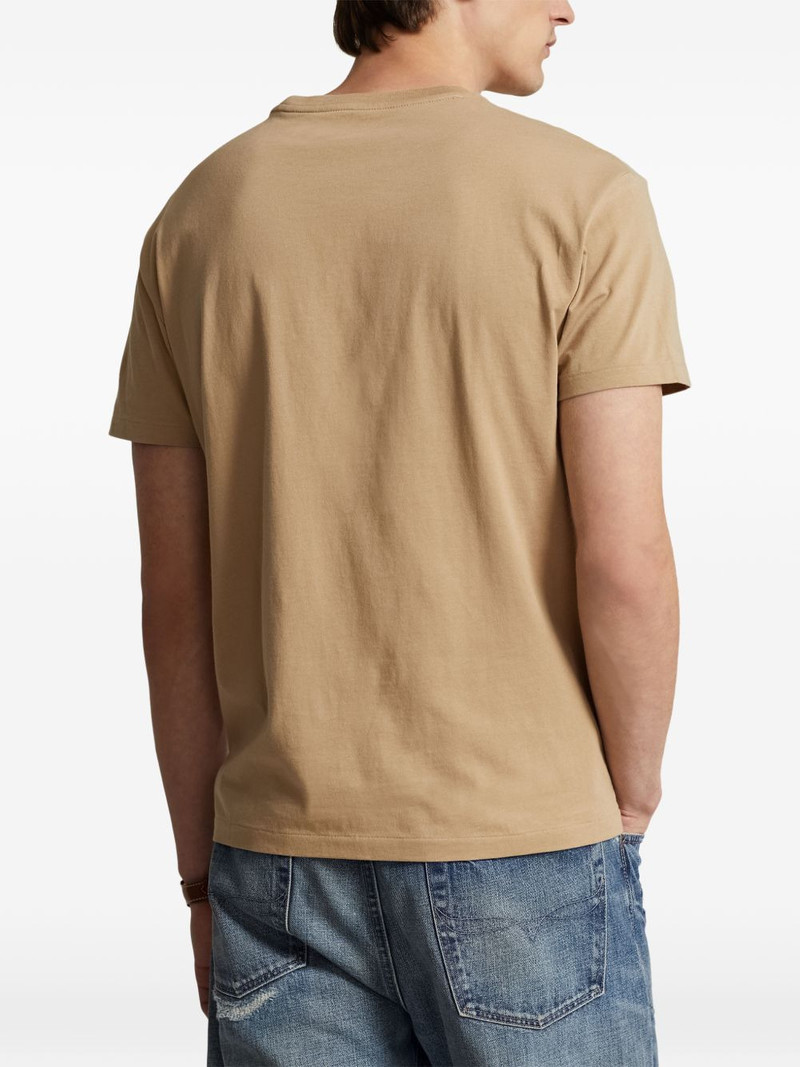 logo-embroidered T-shirt 4