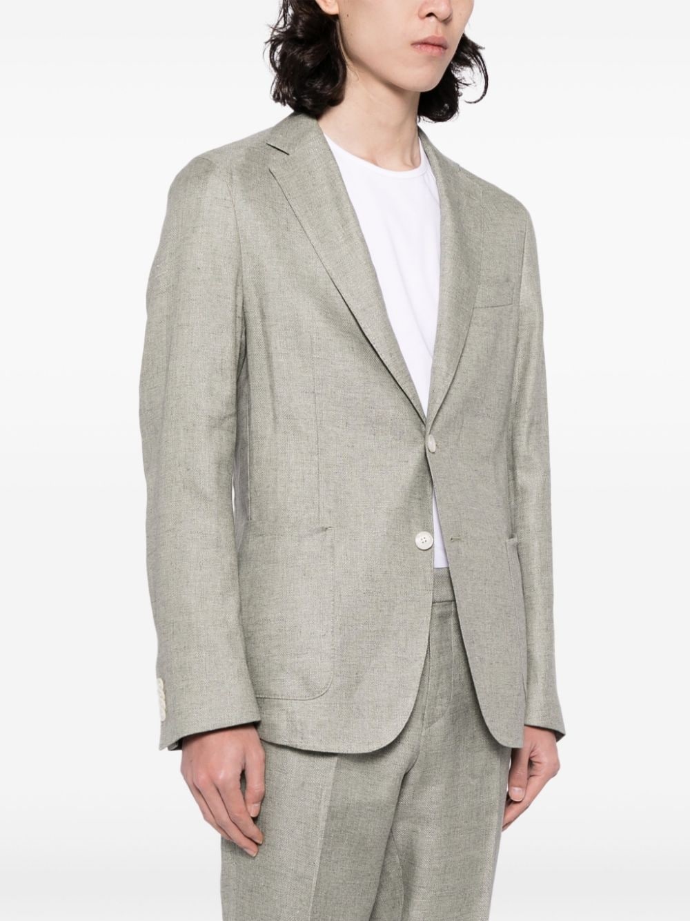 single-breasted blazer - 3