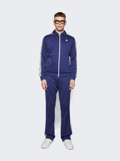 CASABLANCA Laurel Track Jacket Navy outlook