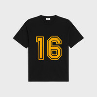 CELINE celine 16 loose T-shirt in cotton jersey | REVERSIBLE