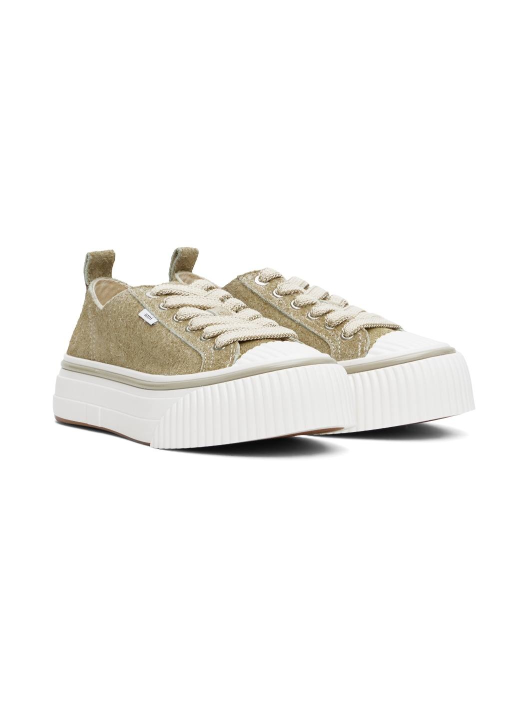 Beige Low Top Ami SN1980 Sneakers - 4