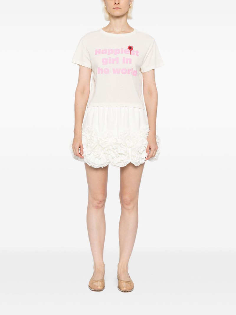 ASHLEY WILLIAMS Happy T-shirt outlook