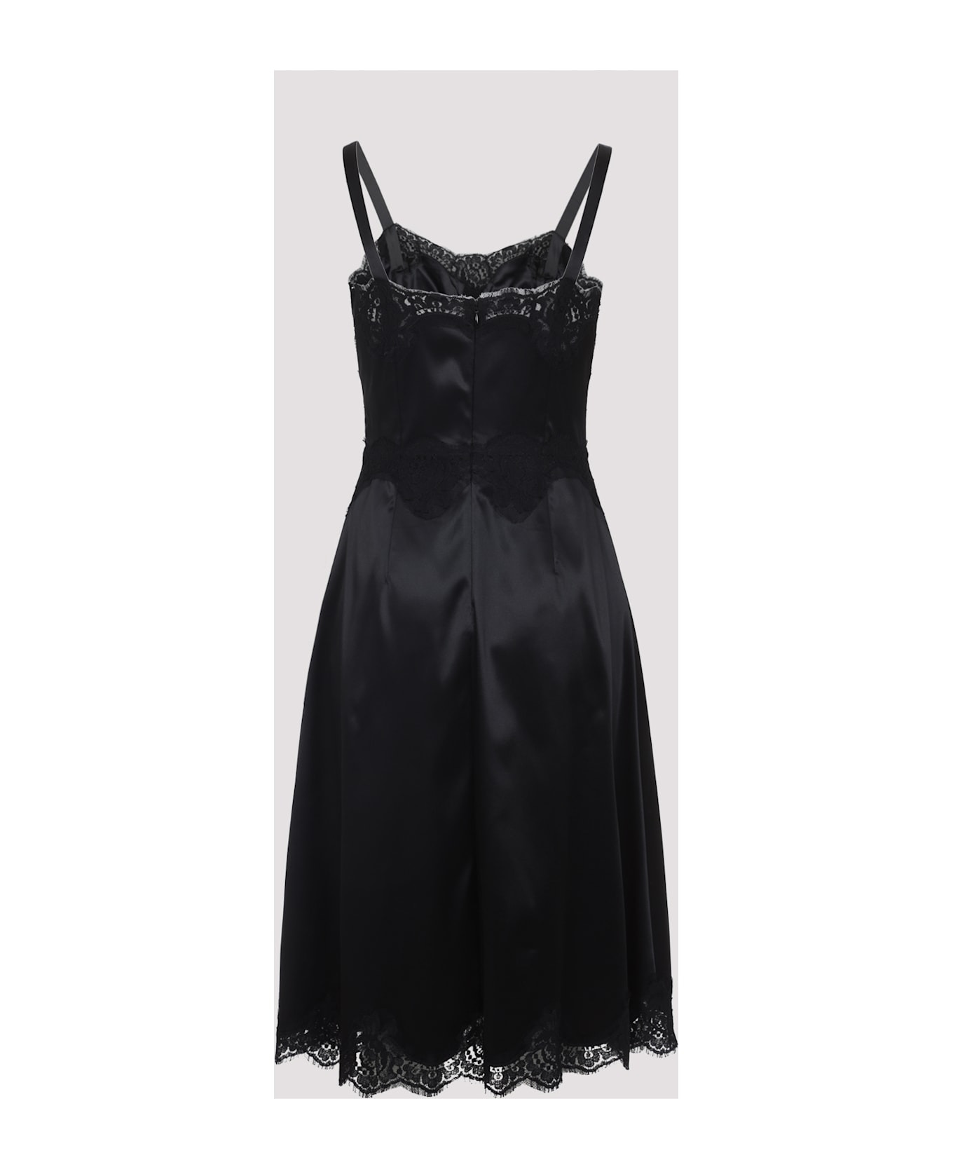 Acetate Midi Dress - 4
