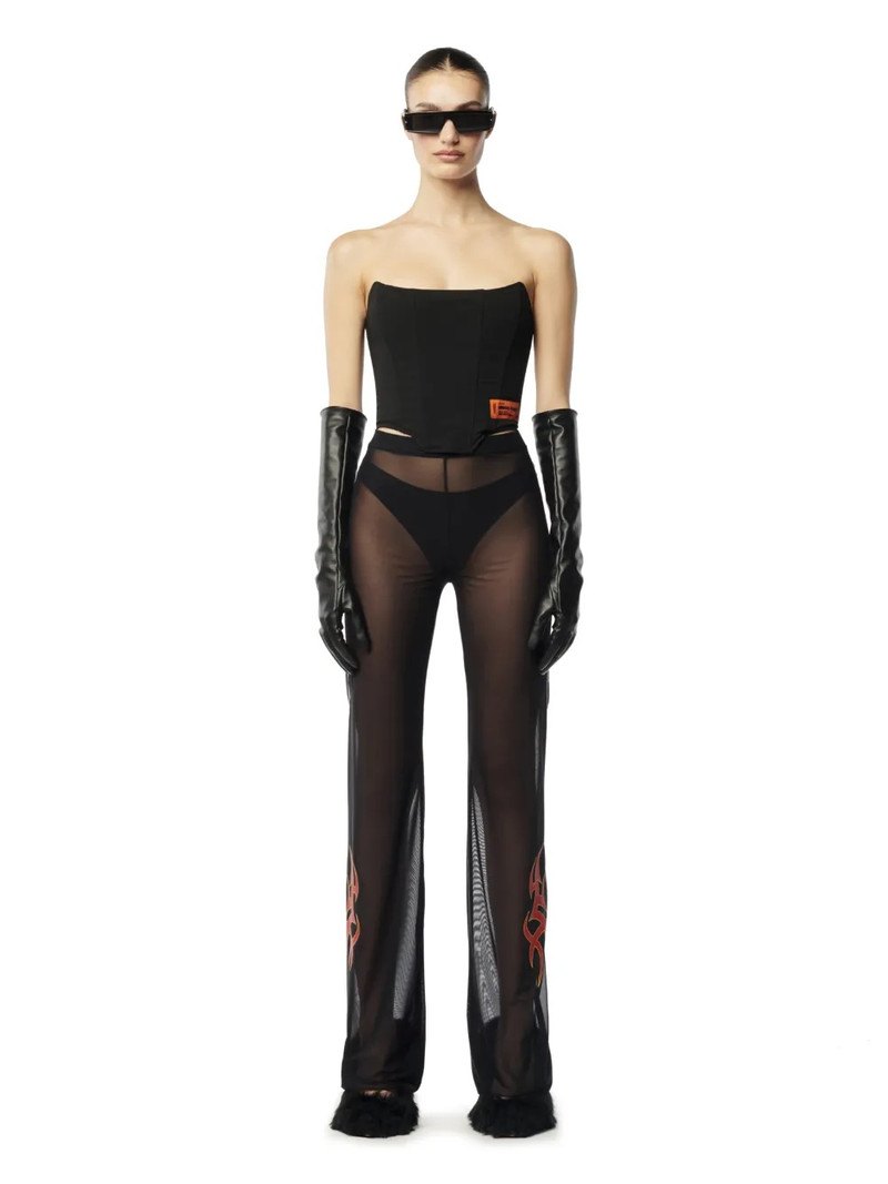 Heron Preston Hp Gothic Mesh Pants outlook