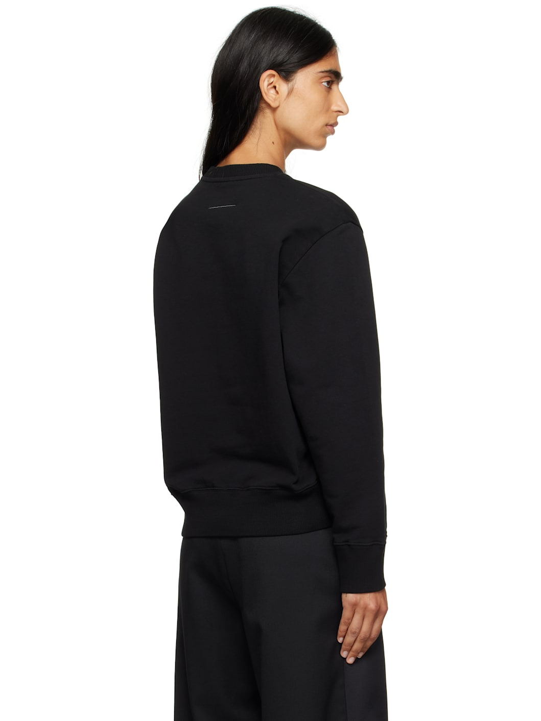 Black Logo Patch Sweatshirt - 3