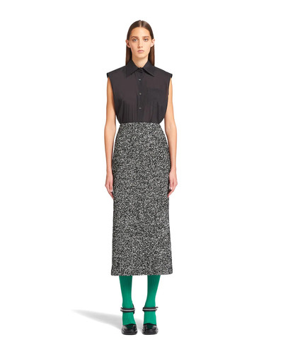 Prada Tweed skirt outlook