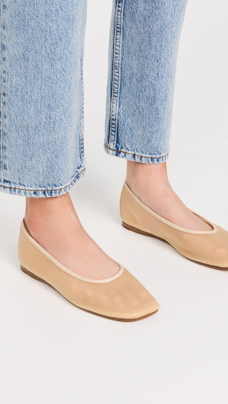 Vince Leah Mesh Ballet Flats outlook