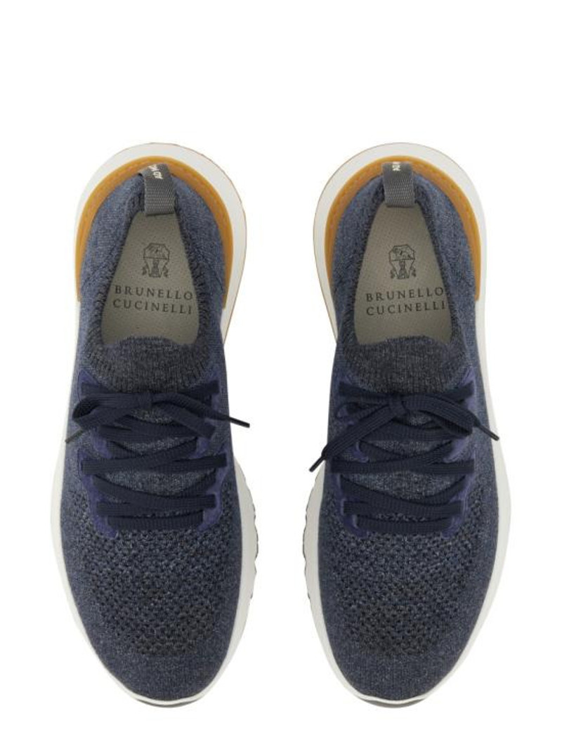 Brunello Cucinelli MESH RUNNING LACE-UP SNEAKERS outlook