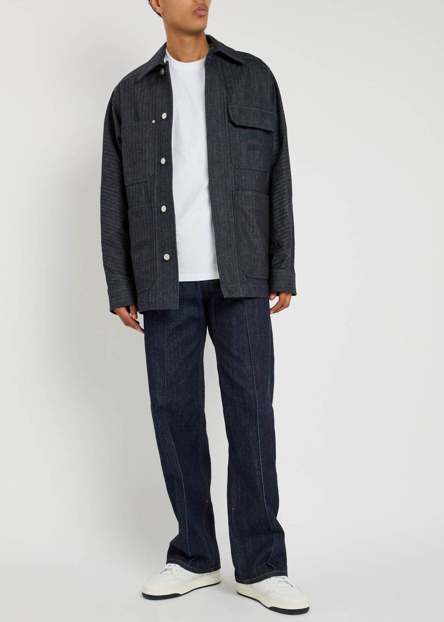 Givenchy Logo-embroidered Denim Jacket - 4