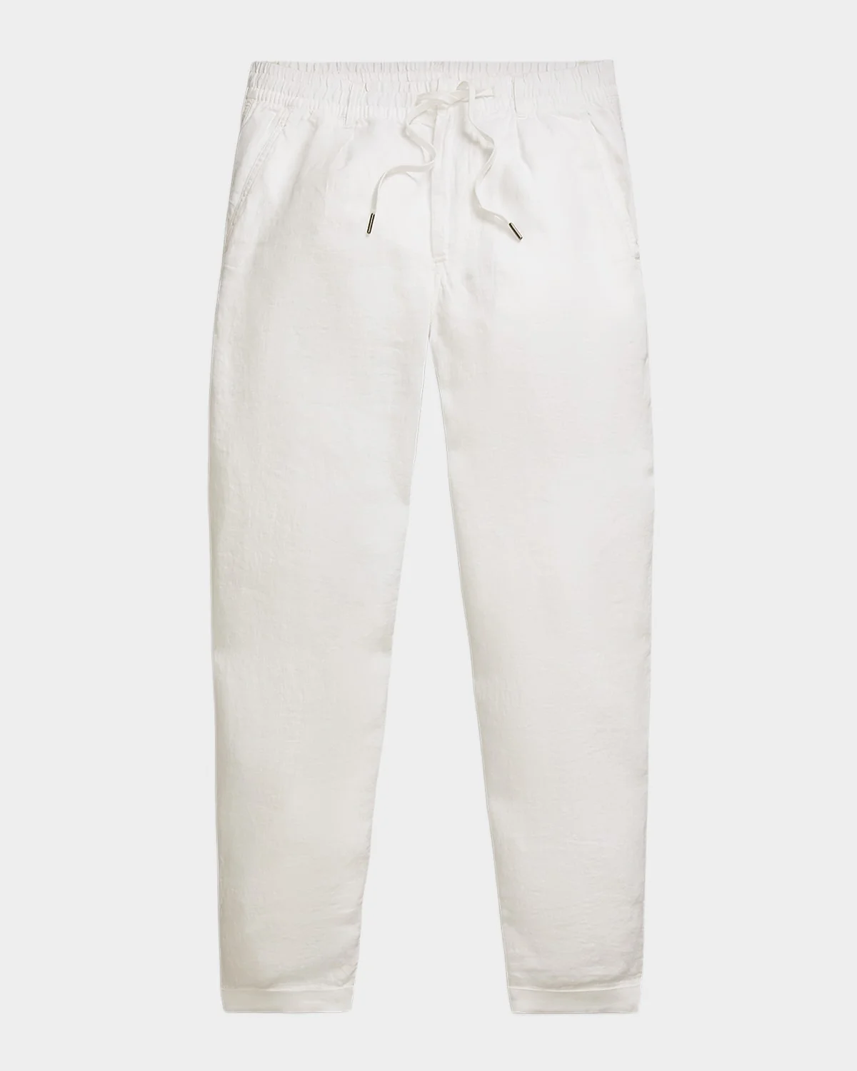 Men's Linen Stretch-Drawstring Pants - 1