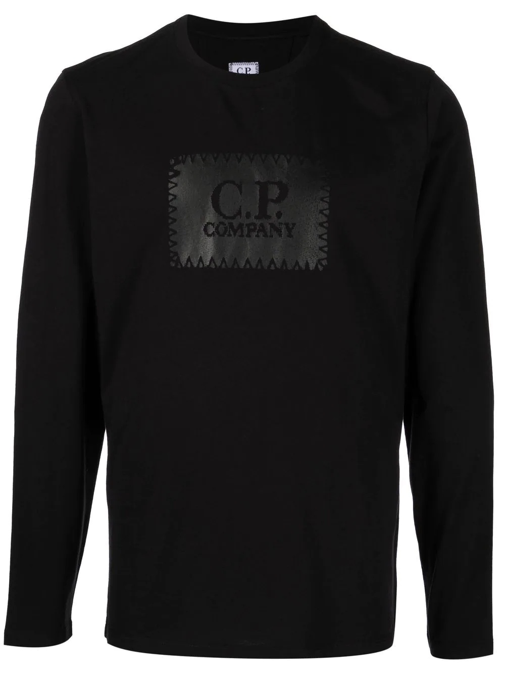 logo print long sleeve T-shirt - 1