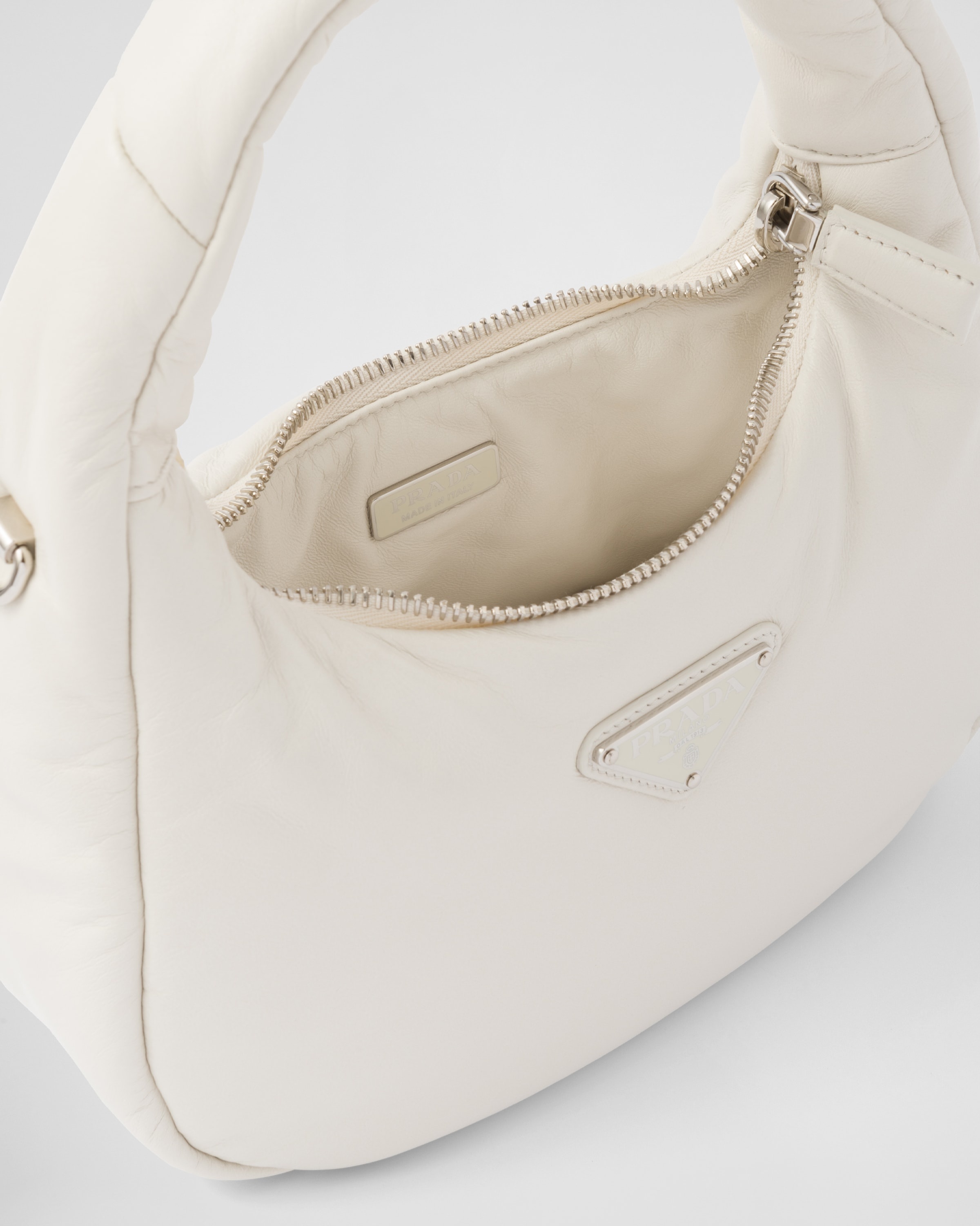 Prada Soft padded nappa leather mini-bag - 5