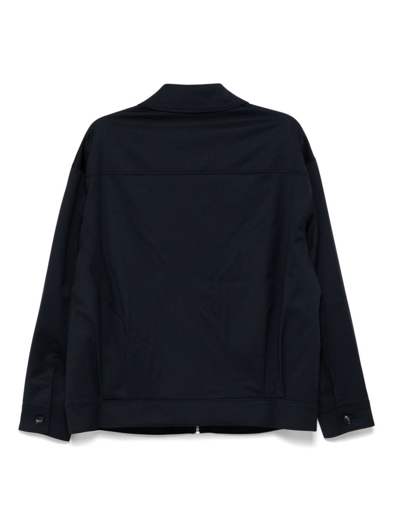 Joshua Sanders logo-embroidered jacket outlook