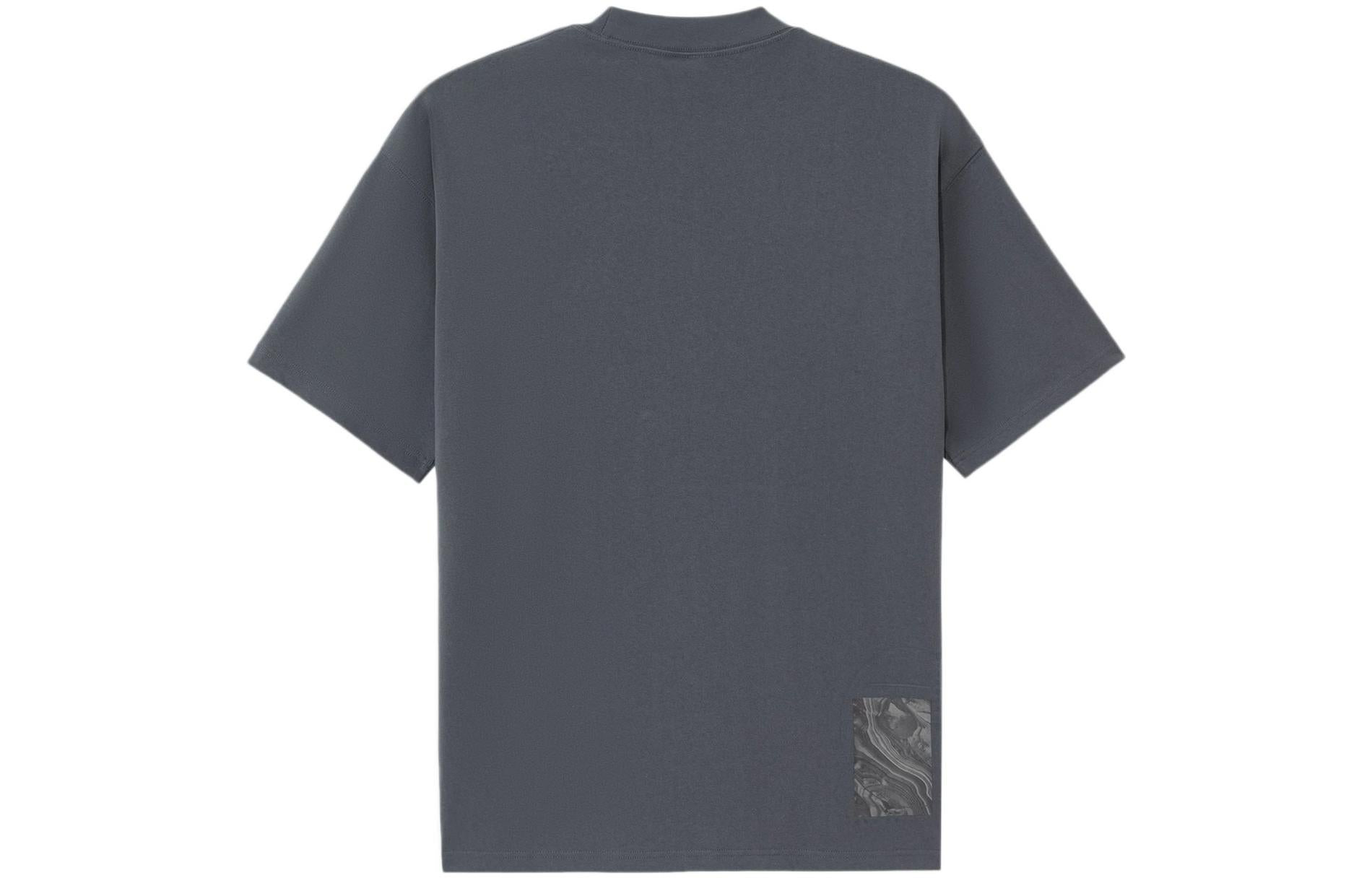 Li-Ning x Jackie Chan Kung Fu Pocket T-shirt 'Storm Grey' AHSS205-2 - 2