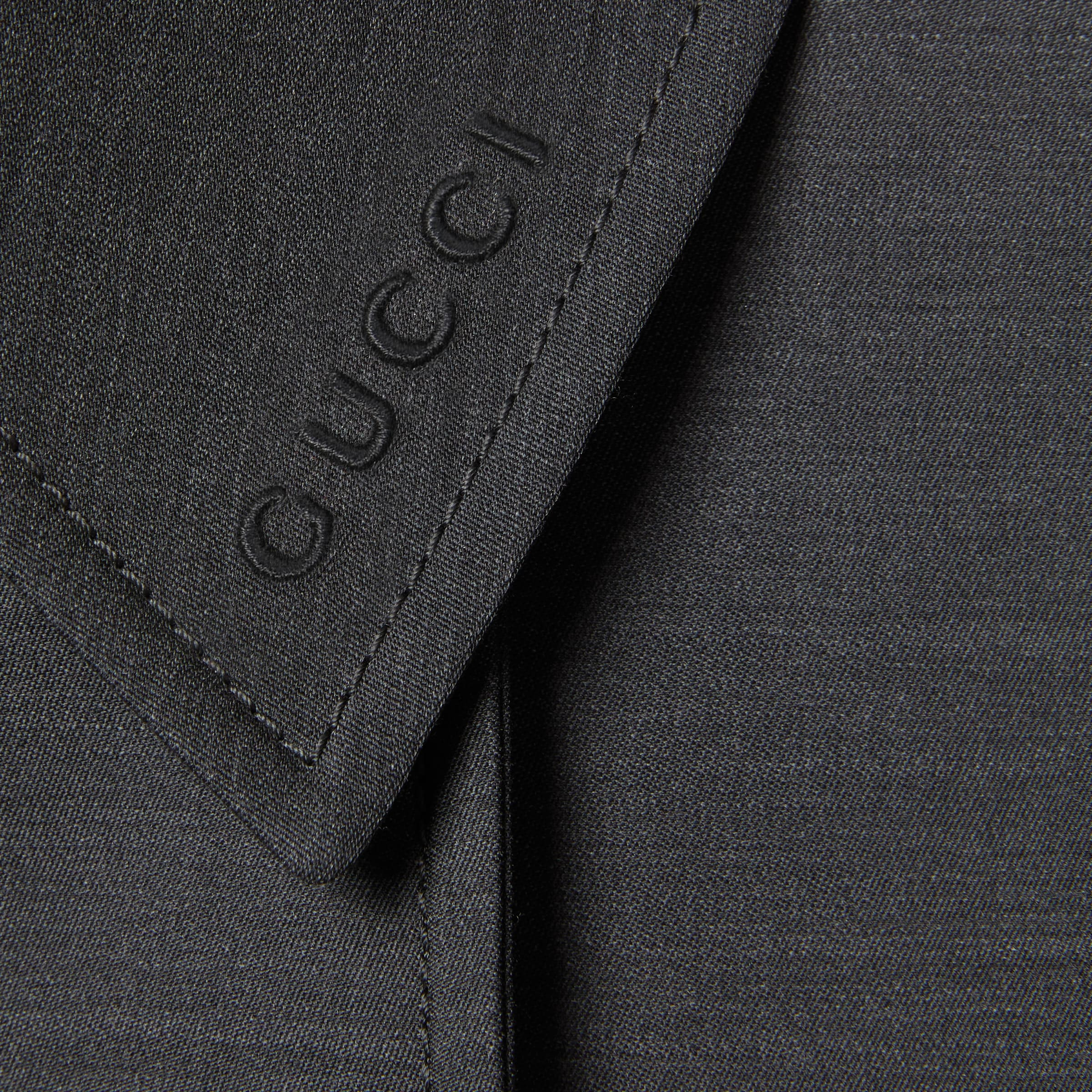 Wool double-breasted coat - 6