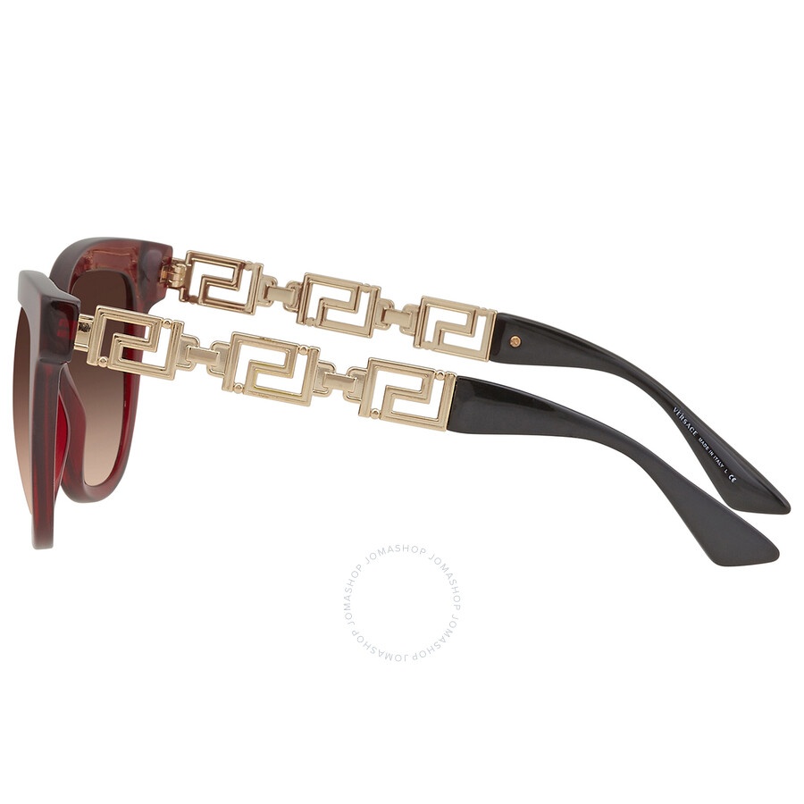 Versace Brown Gradient Cat Eye Ladies Sunglasses VE4394 388/13 54 - 3