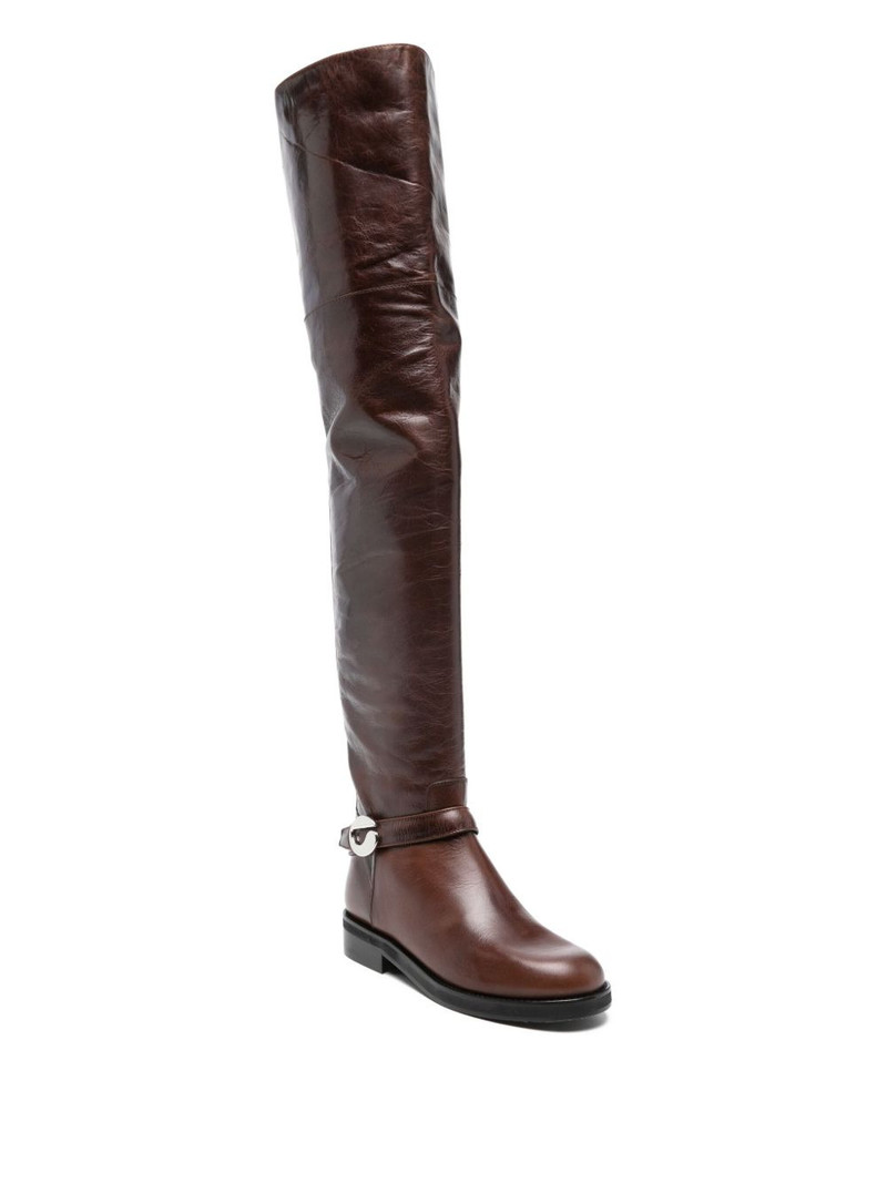 COPERNI leather over-the-knee boots outlook