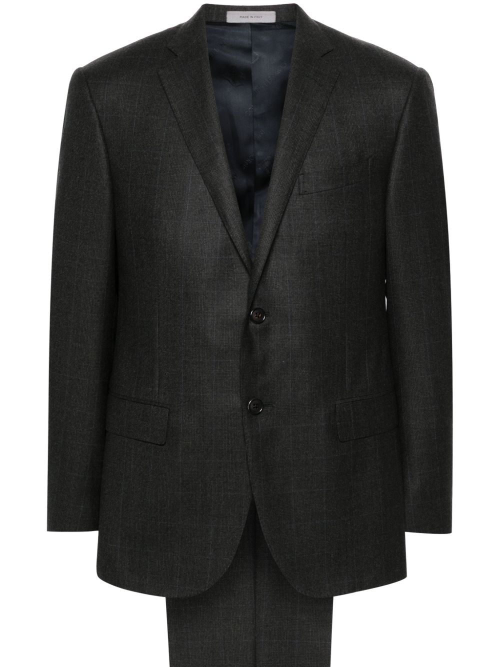 check-pattern suit - 1