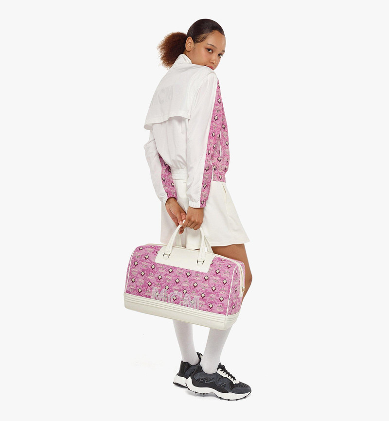 MCM Golf in the City Weekender Bag in Vintage Monogram Jacquard outlook