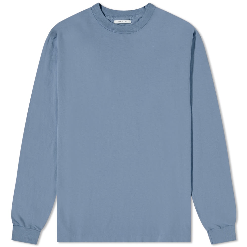 John Elliott Long Sleeve University Tee - 1