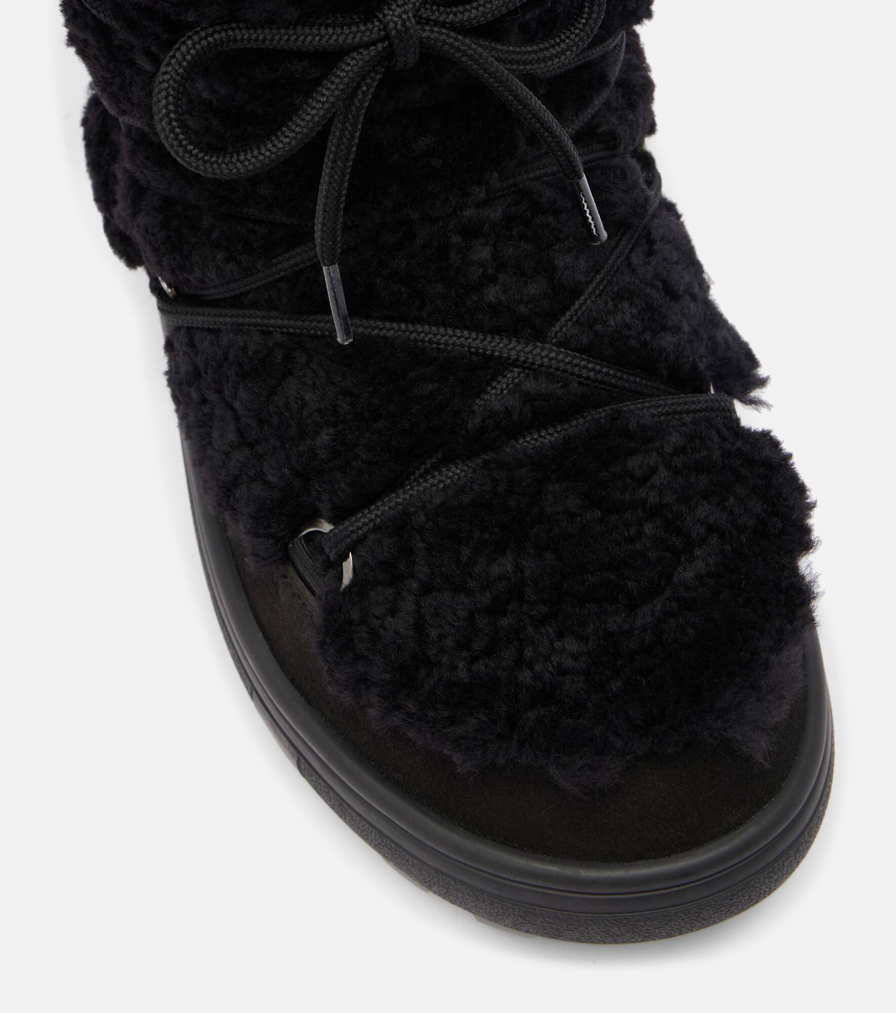Chamonix shearling-trimmed suede snow boots - 5