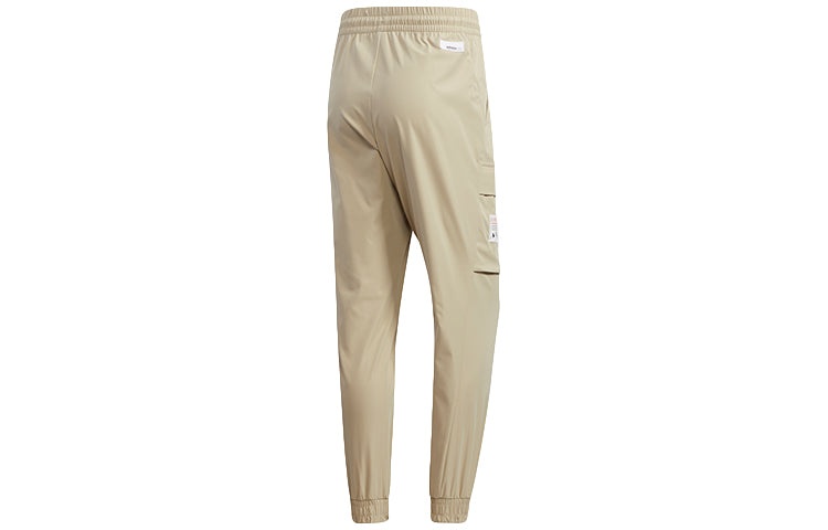 adidas neo M SS CS CARG TP Multiple Pockets Bundle Feet Sports Pants Brown GM2294 - 2