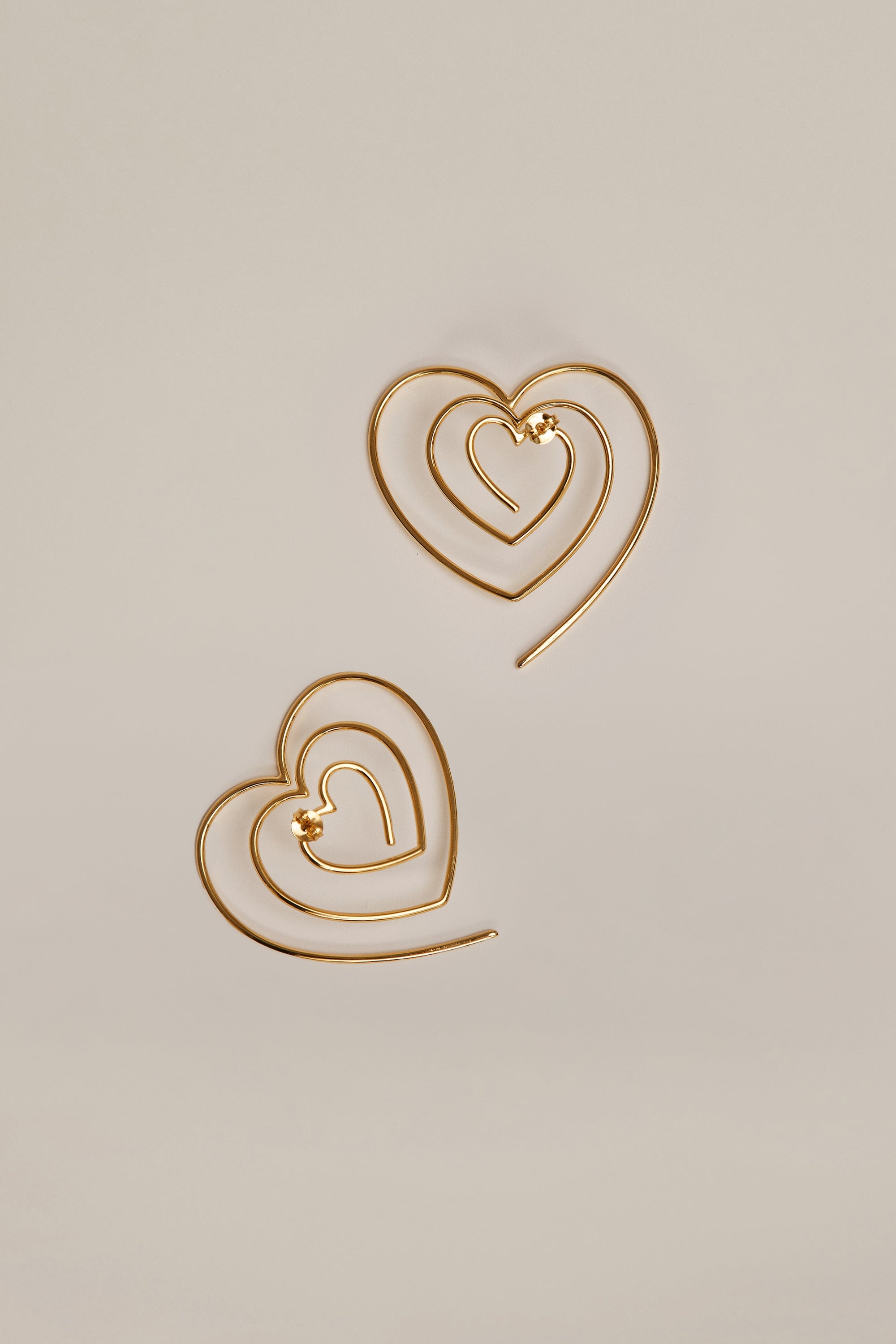 Y Heart Earring - 5