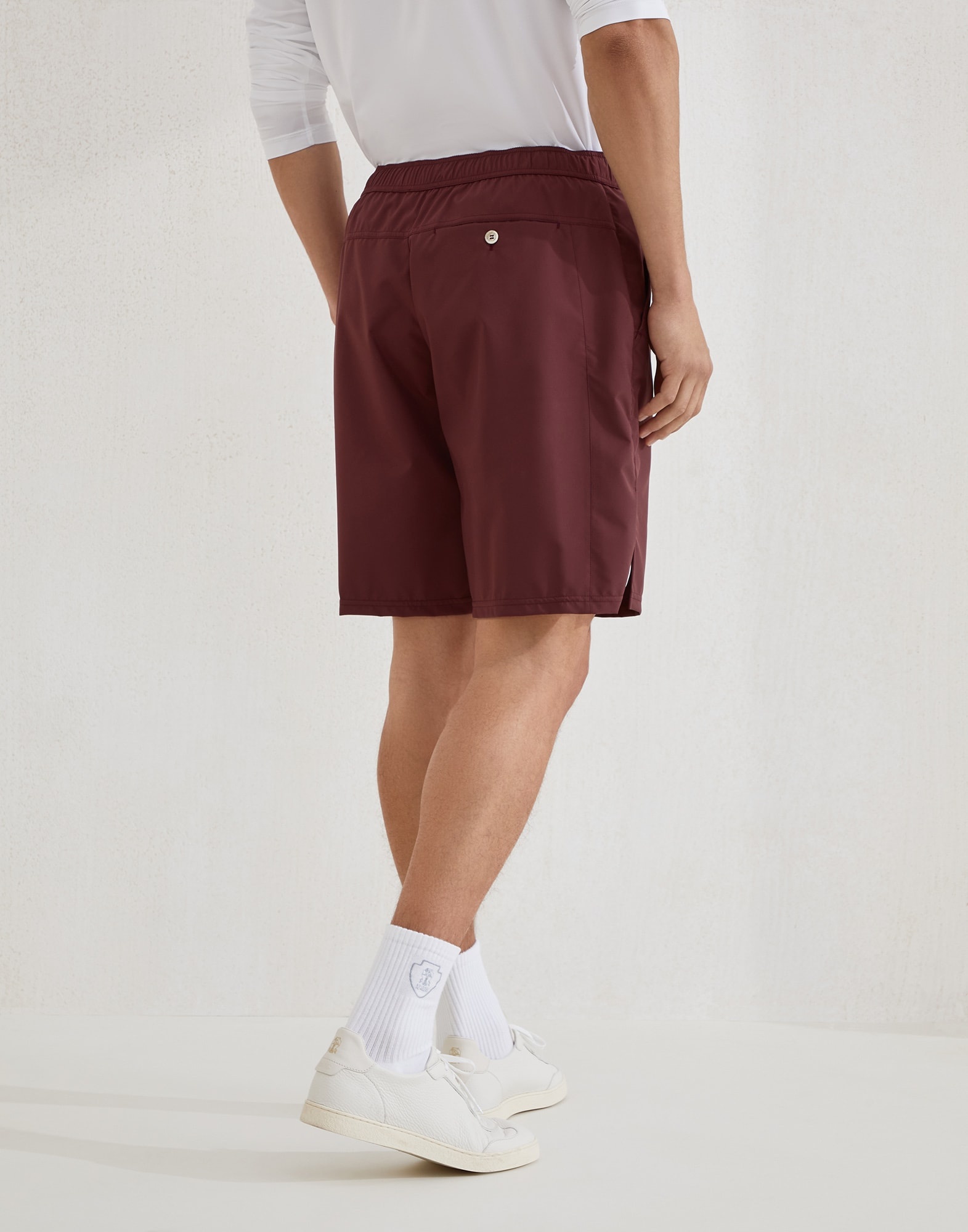 Nylon shorts with logo - 2
