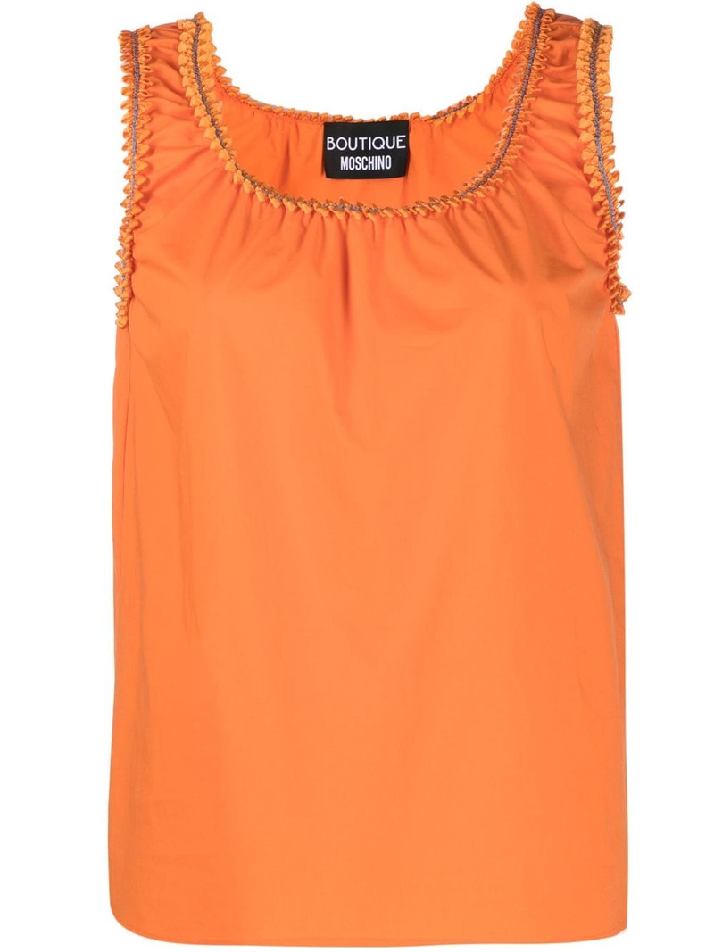 embellished-trim tank top 1