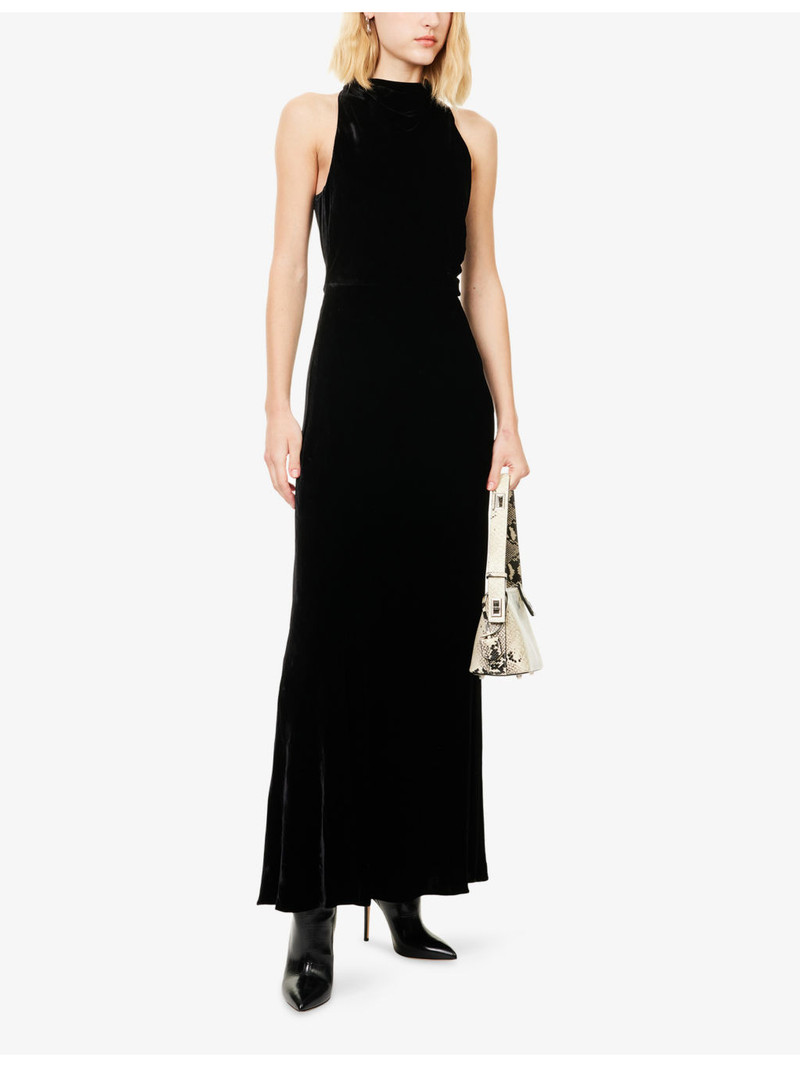 ME+EM Draped Sleeveless Woven Maxi Dress outlook