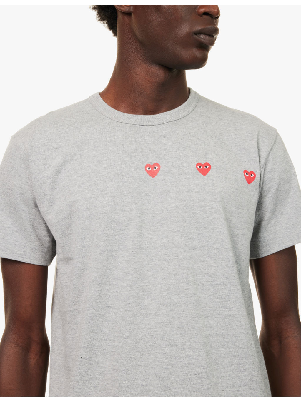 Graphic-pattern short-sleeve cotton-jersey T-shirt - 5