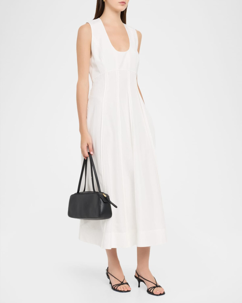 Sculptural Waist Maxi Dress 4