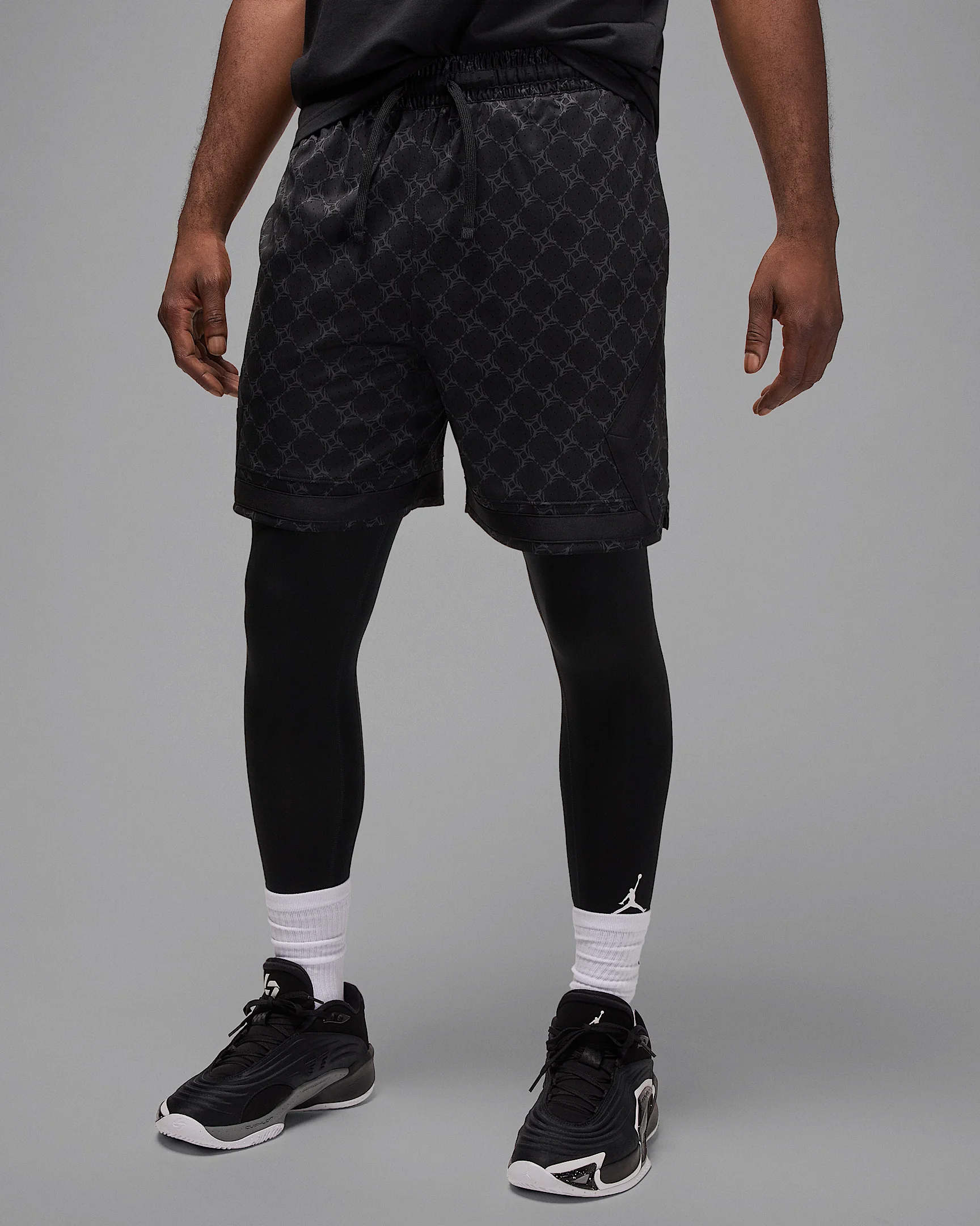 Jordan Sport Men's Dri-FIT Printed Diamond Shorts - 1