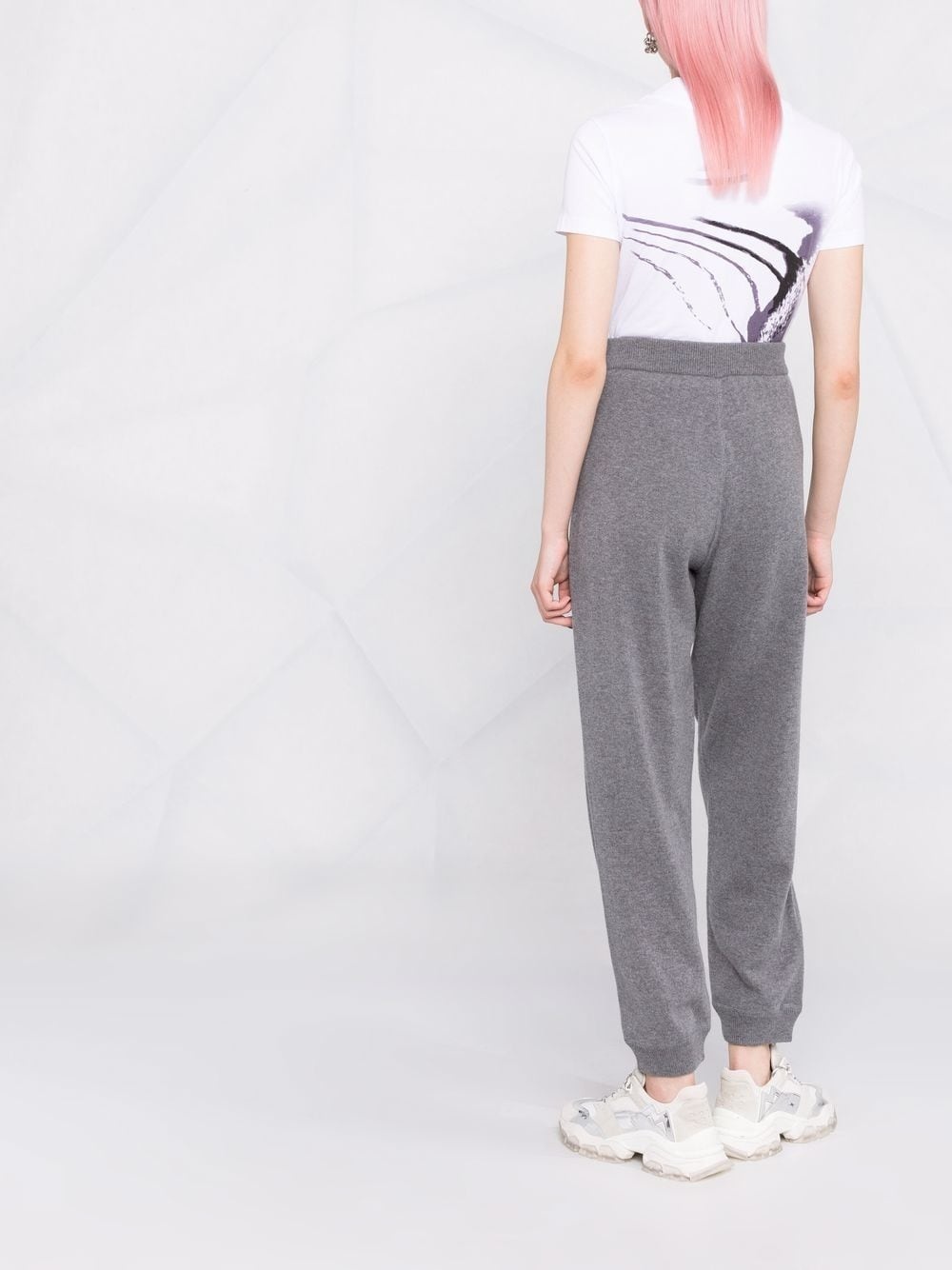 logo patch track pants - 6