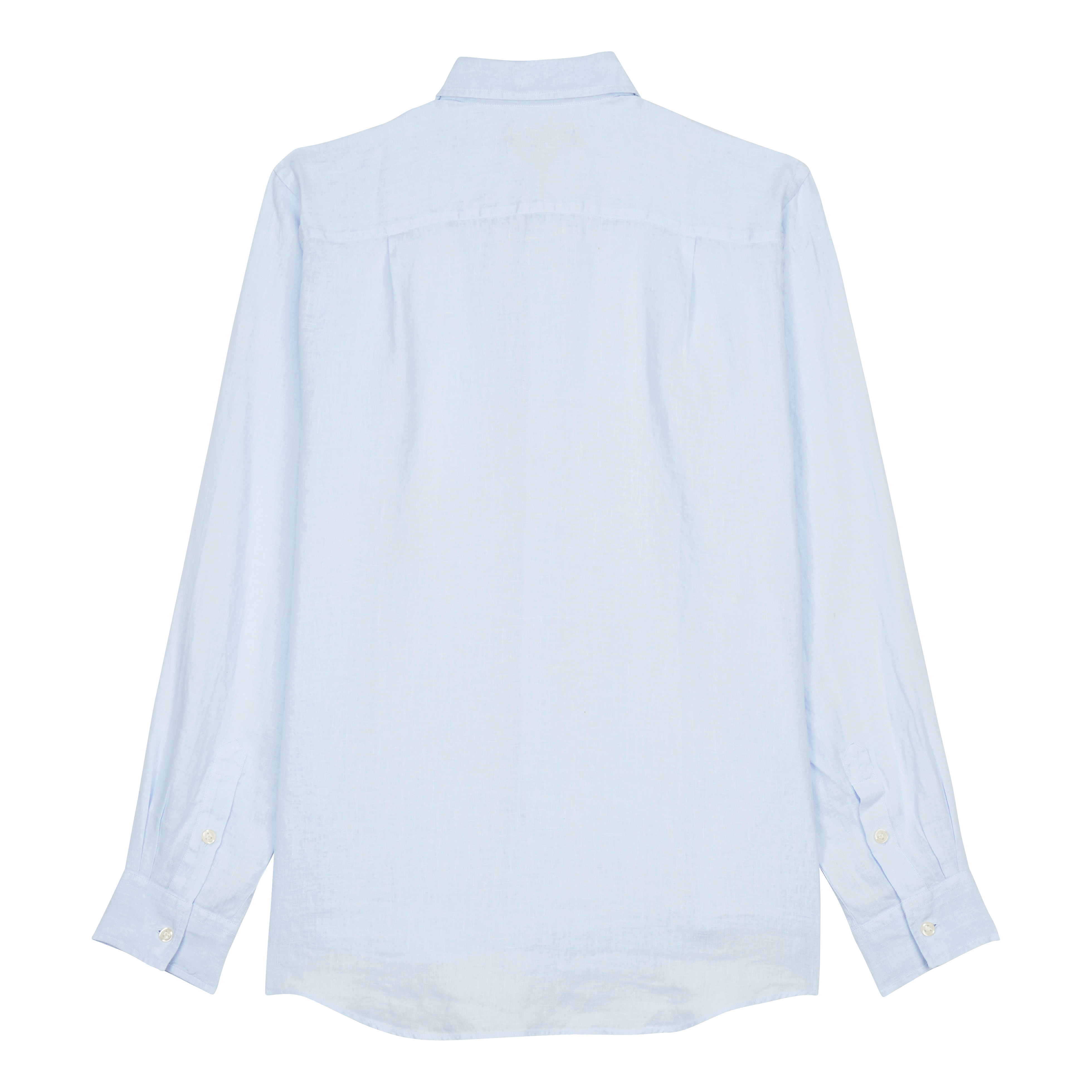 Men Linen Shirt Solid - 2