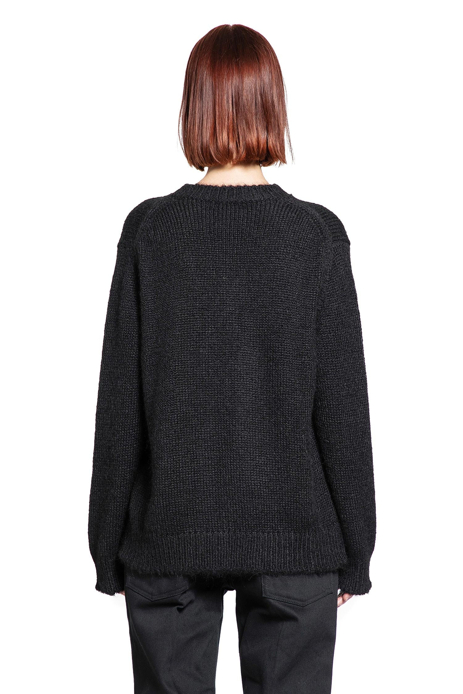 Alpaca Wool Crewneck Jumper - 3