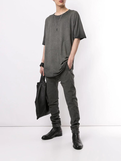 Boris Bidjan Saberi high-waist tapered trousers outlook