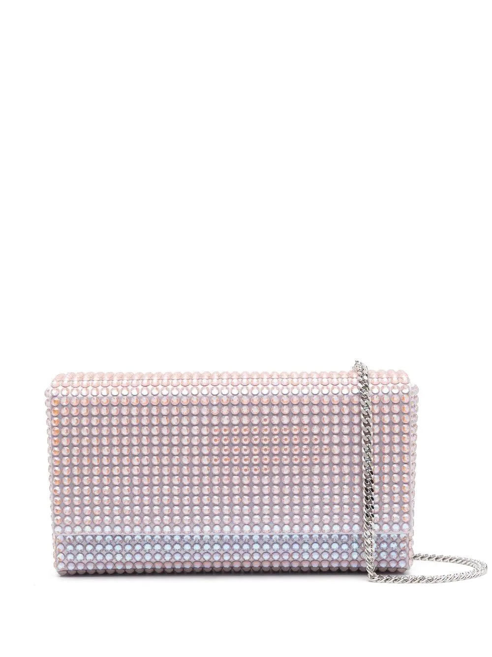 Paloma crystal-embellished clutch bag - 1