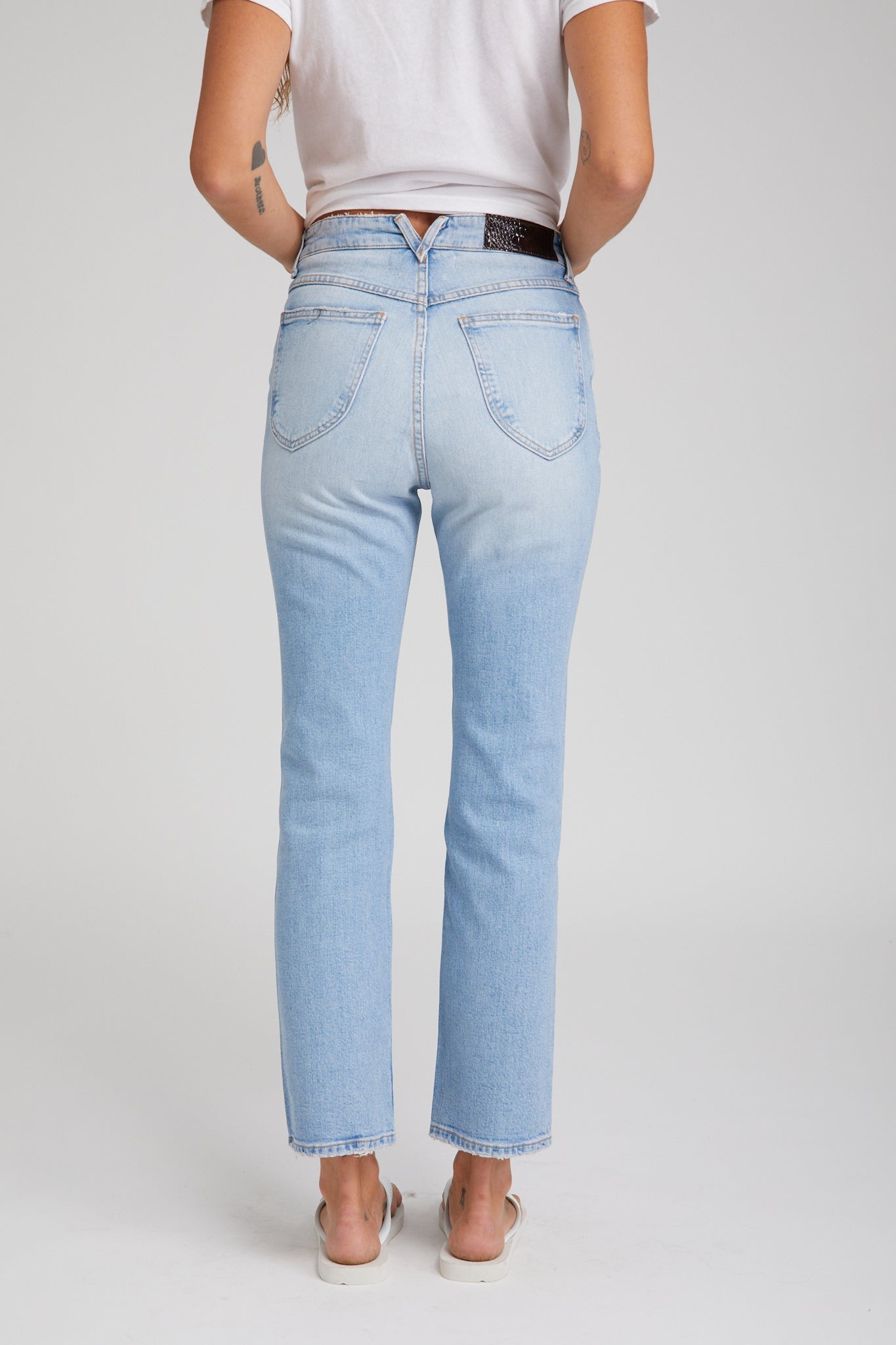 ALANIS BOYFRIEND DISTRESSED DENIM - 4