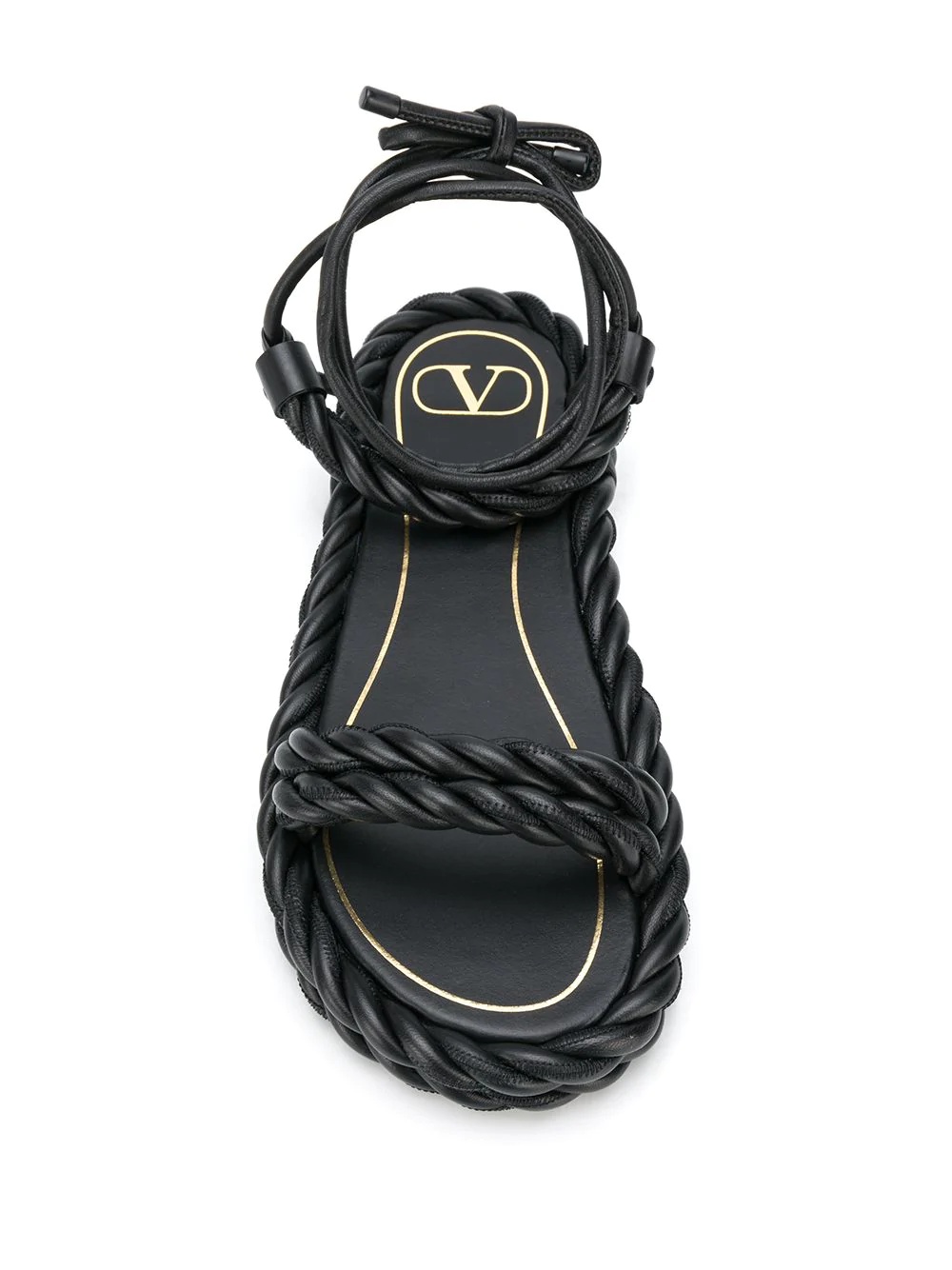 The Rope ankle-tie sandals - 4