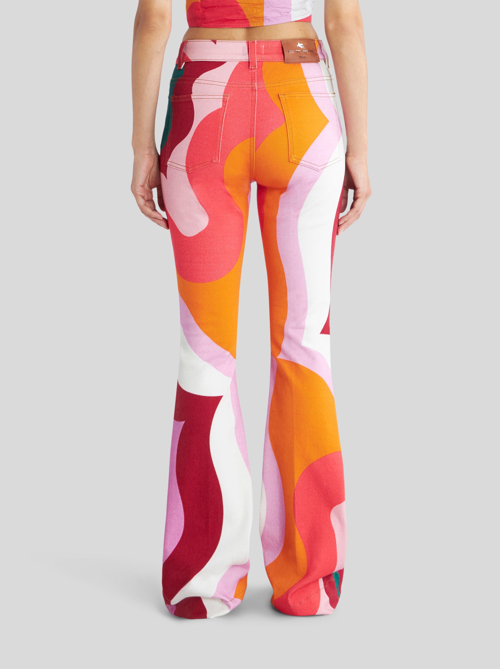 COLOUR BLOCK JEANS - 4