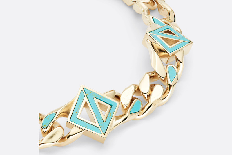 Dior CD Diamond Chain Link Bracelet outlook
