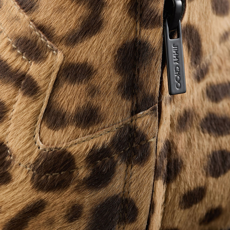Cece Anke Boot 60 Natural Leopard Print Pony Ankle Boots 4