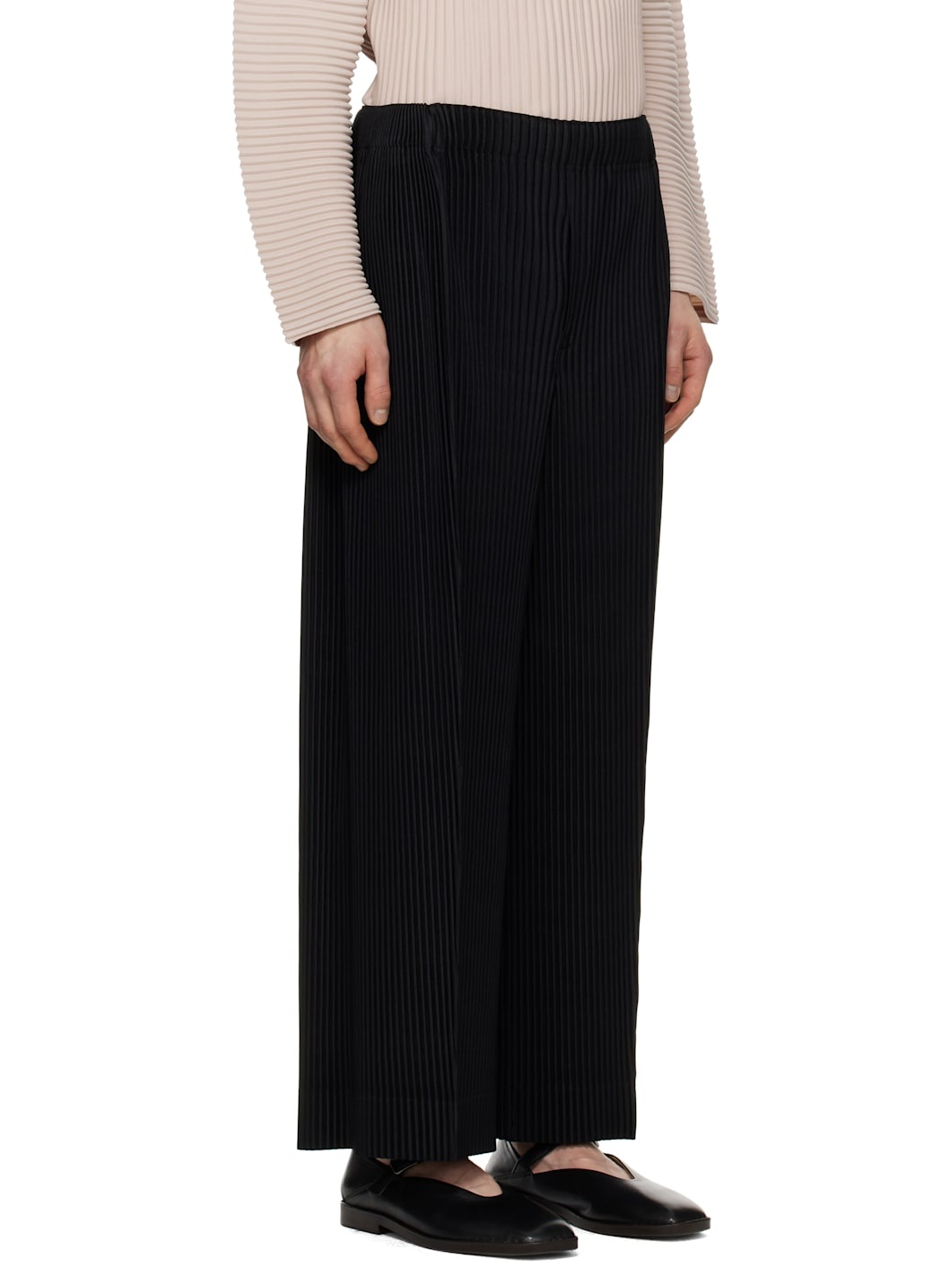 Black Monthly Color February Trousers - 2
