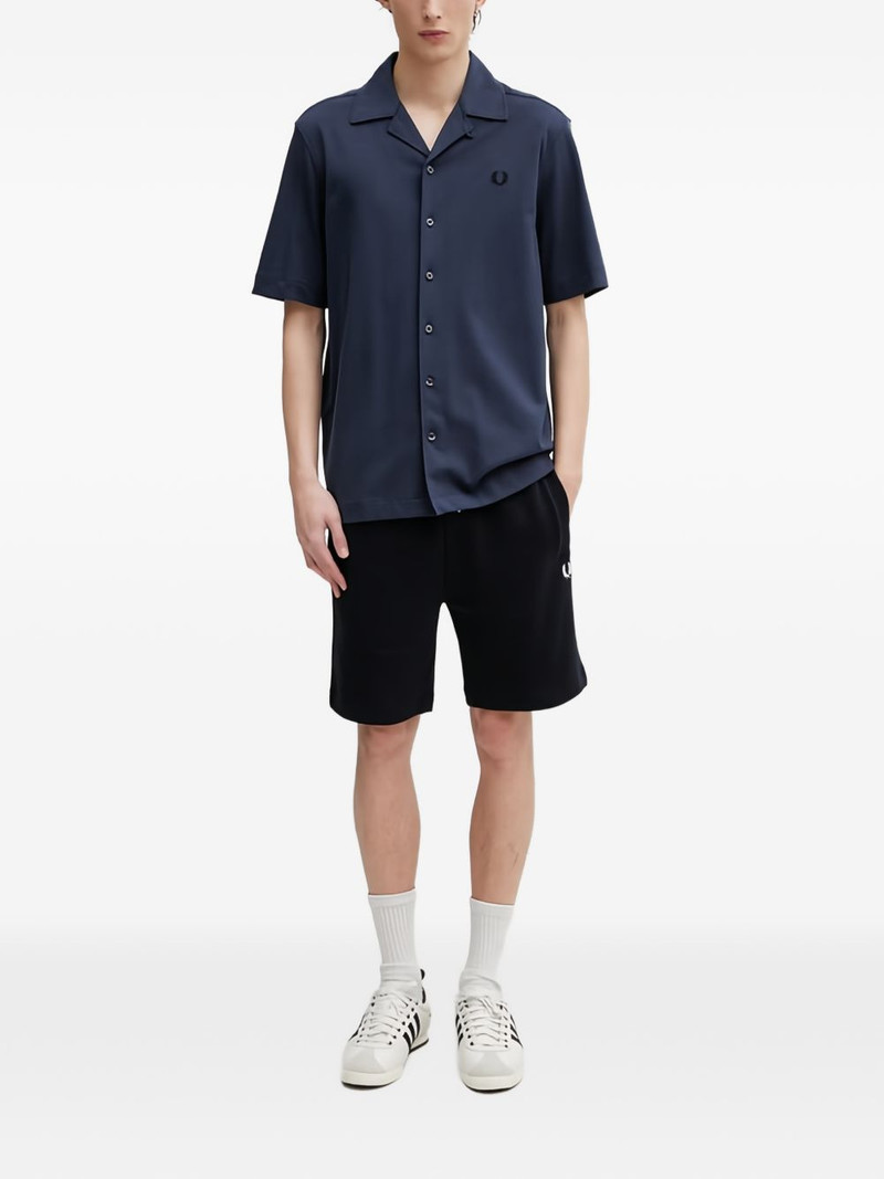 Fred Perry buttoned embroidered shirt outlook