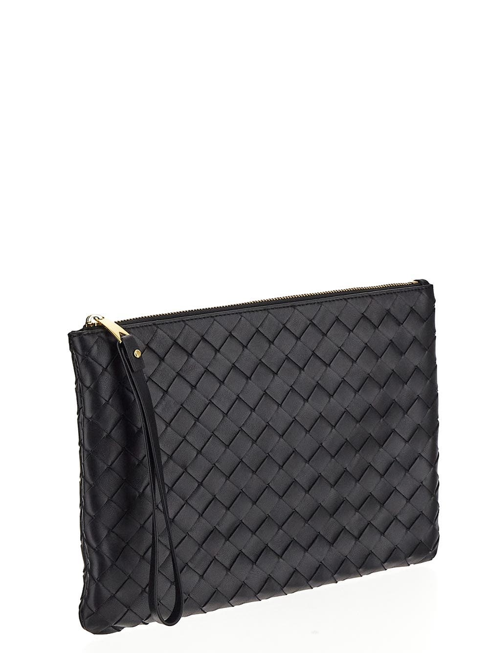 【BOTTEGA VENETA】INTRECCIATO POUCH BOTTEGA VENETA The Pouch mini intrecciato leather clutch