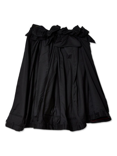 HODAKOVA Upside Down bow-detail miniskirt outlook
